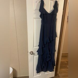Navy blue dress